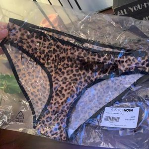 Fashion Nova Cheeta Panty